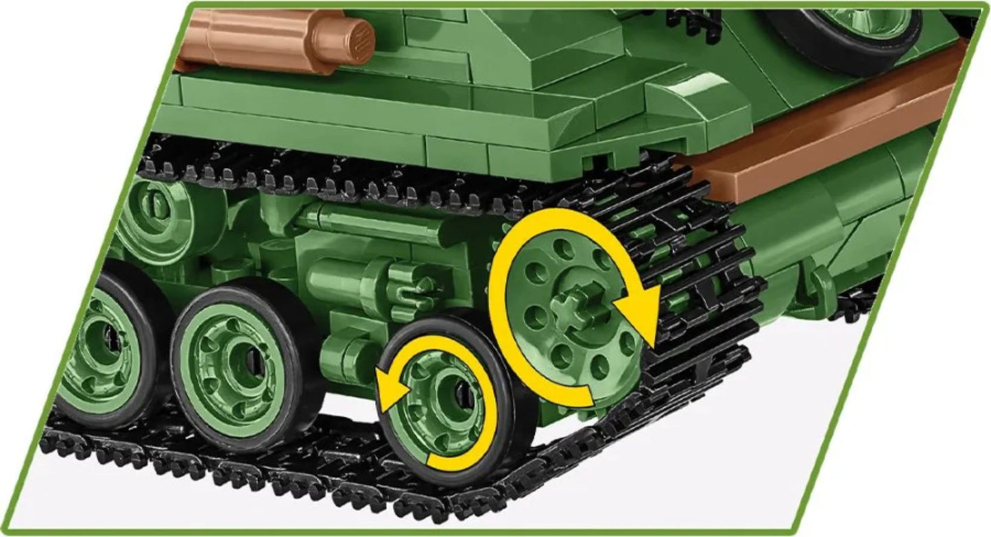 World War II - M4A3 Sherman Easy Eight (725 pieces)