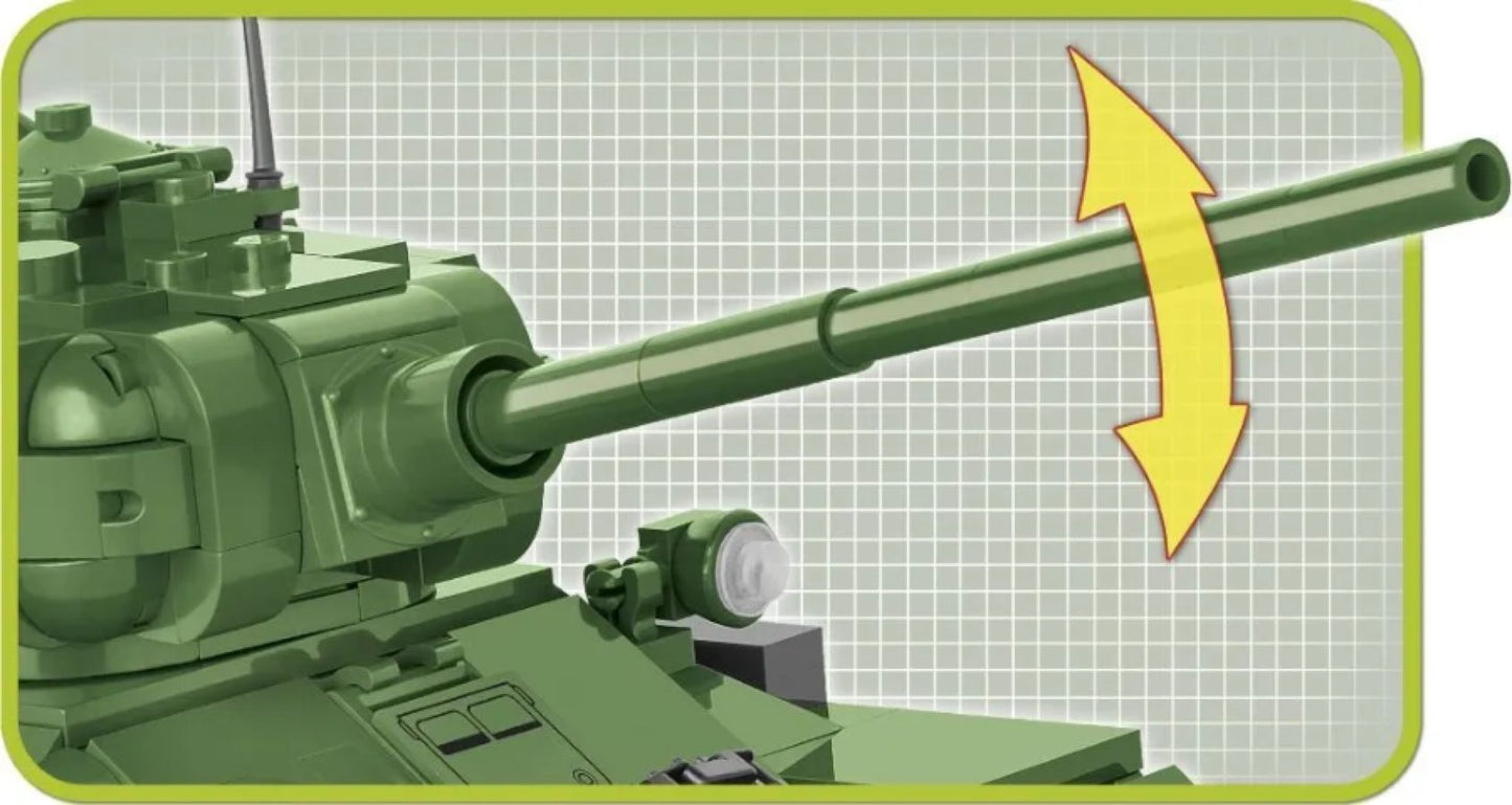 World War II - T-34-85 Tank 668 pieces
