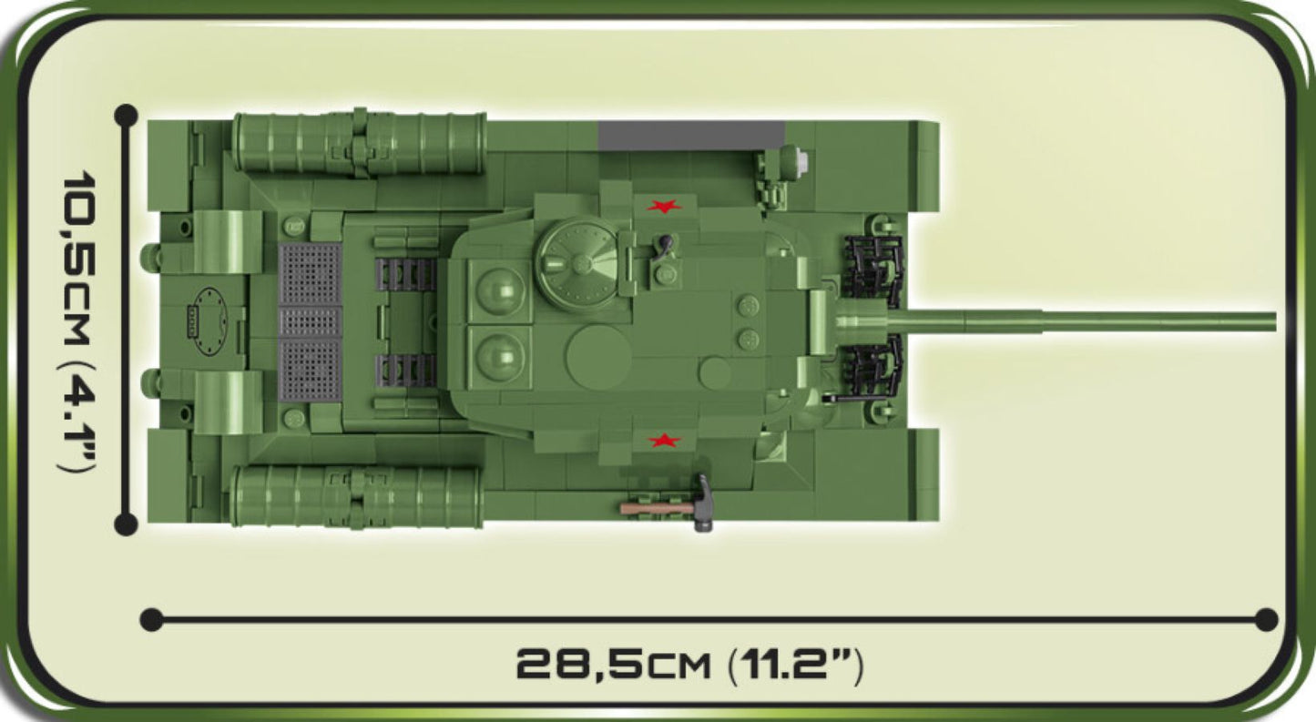 World War II - T-34-85 Tank 668 pieces