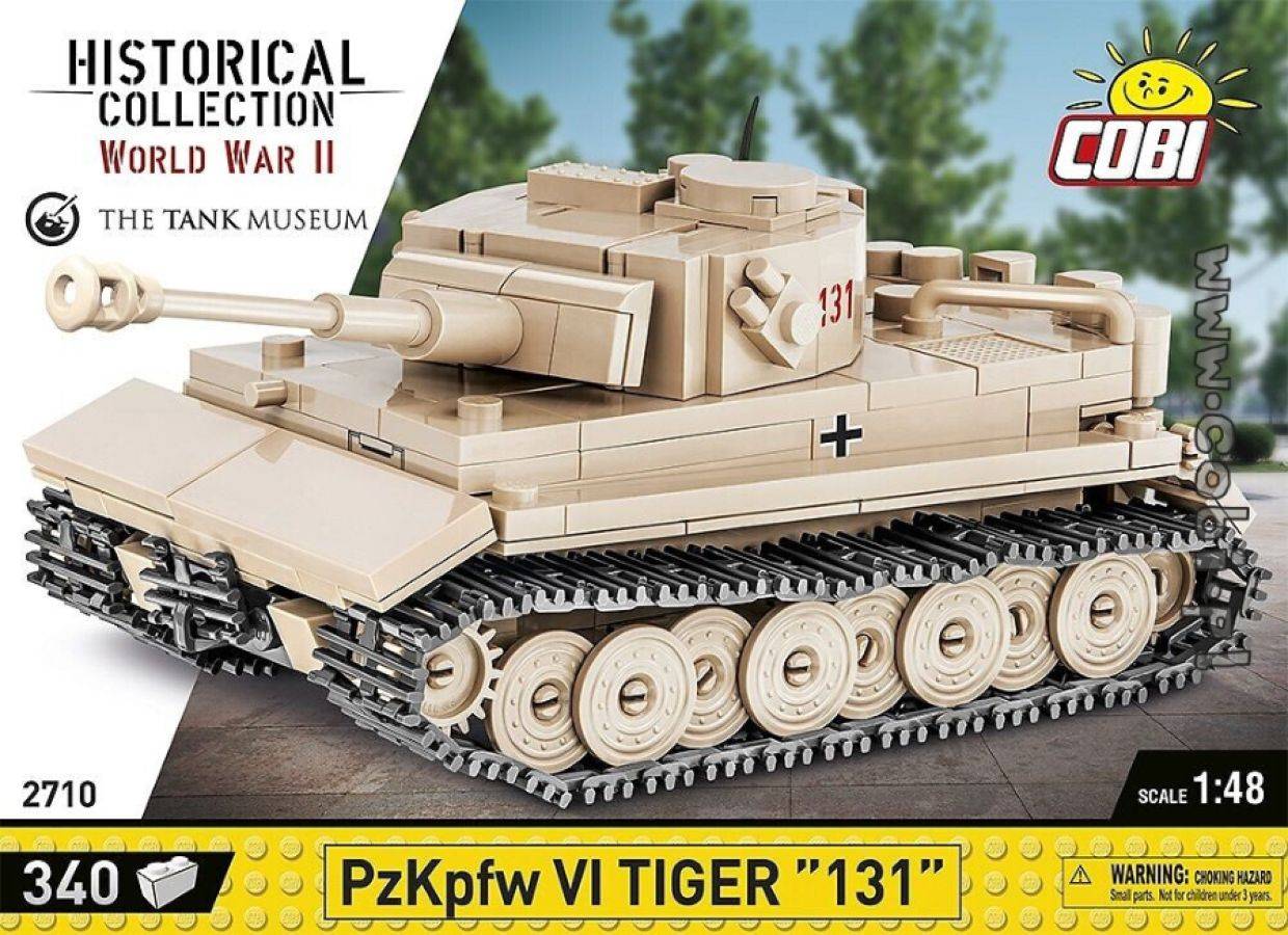 WW2 - Pzkpfw VI Tiger "131" 340 pcs