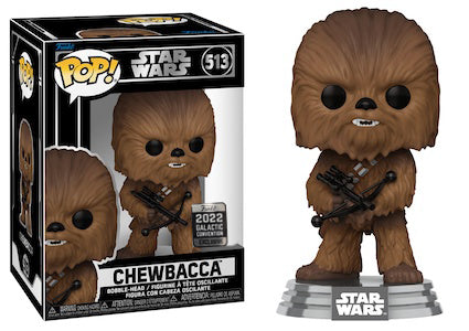 Star Wars - Chewbacca 2022 Galactic Convention Star Wars Celebration Exclusive Pop! Vinyl #513