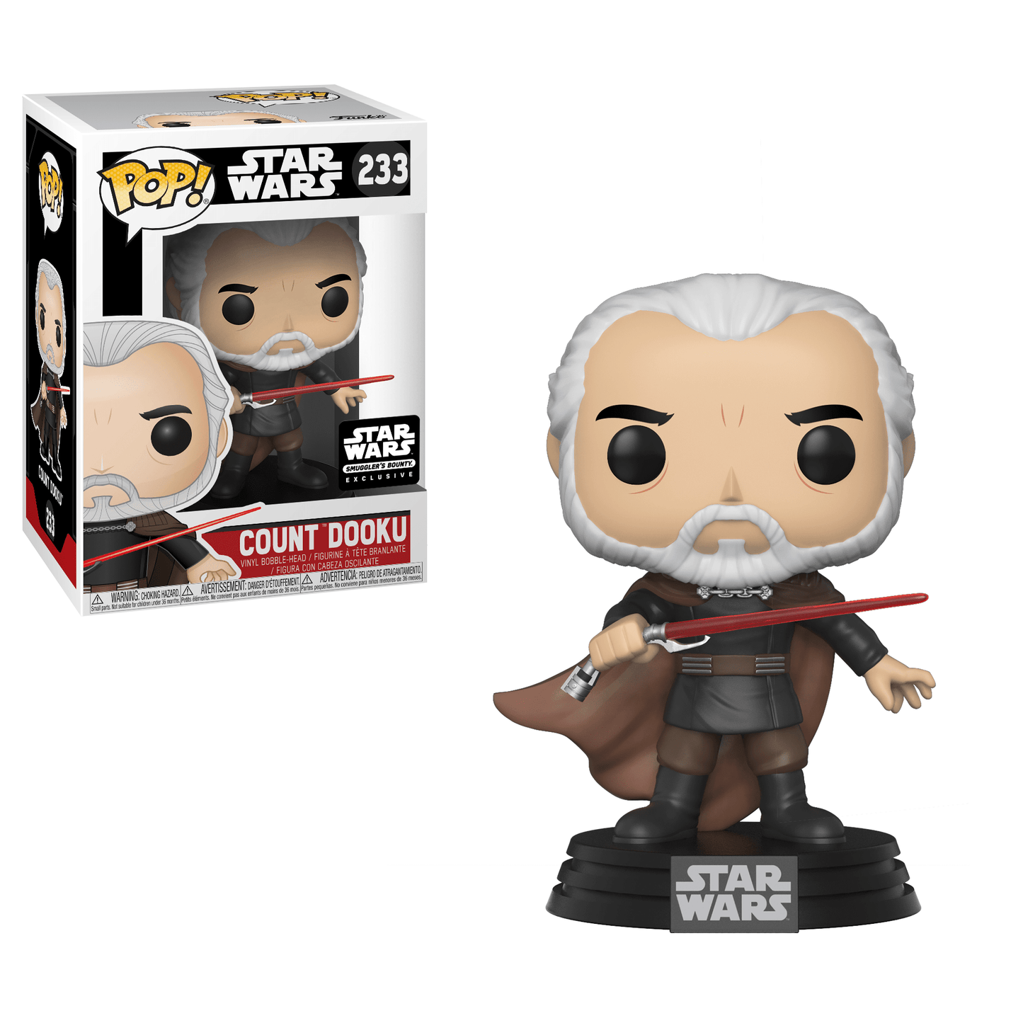 Star Wars - Count Dooku Smuggler's Bounty Exclusive Pop! Vinyl #233