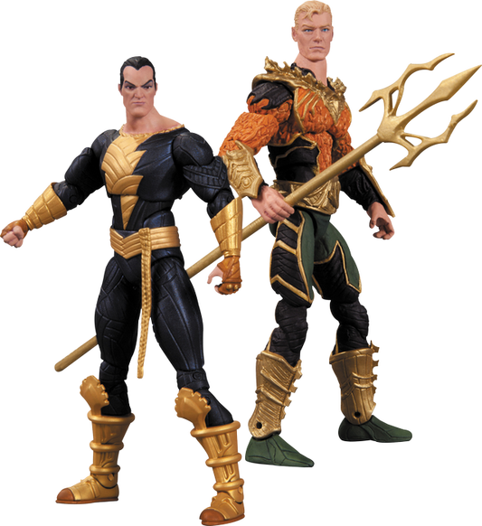 Injustice - Aquaman vs Black Adam Action Figure 2-Pack - Ozzie Collectables
