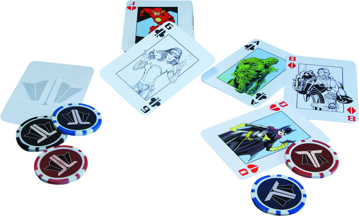Justice League - Starter Poker Set - Ozzie Collectables