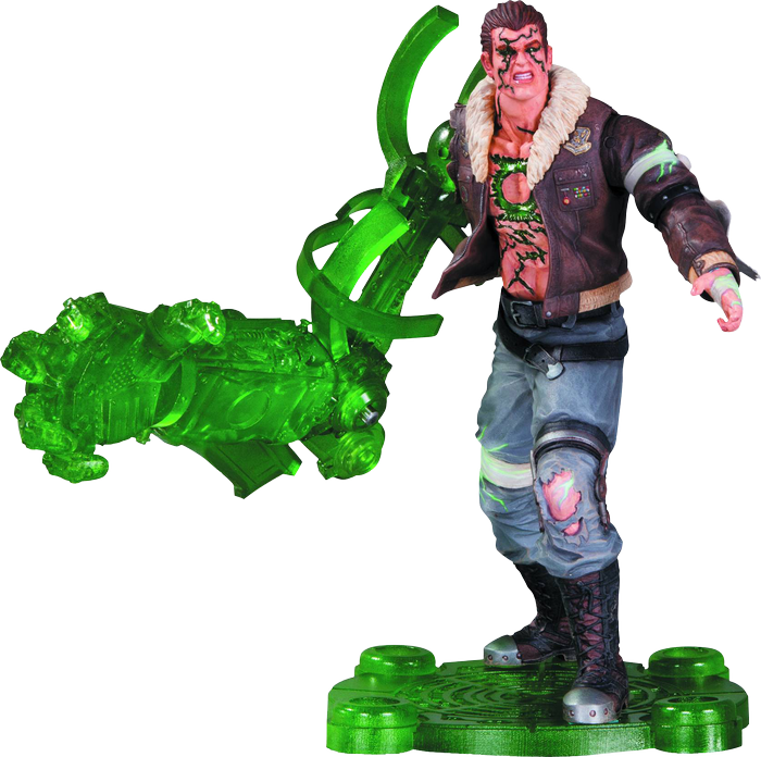 Green Lantern - Infinite Crisis Atomic Green Lantern Action Figure - Ozzie Collectables