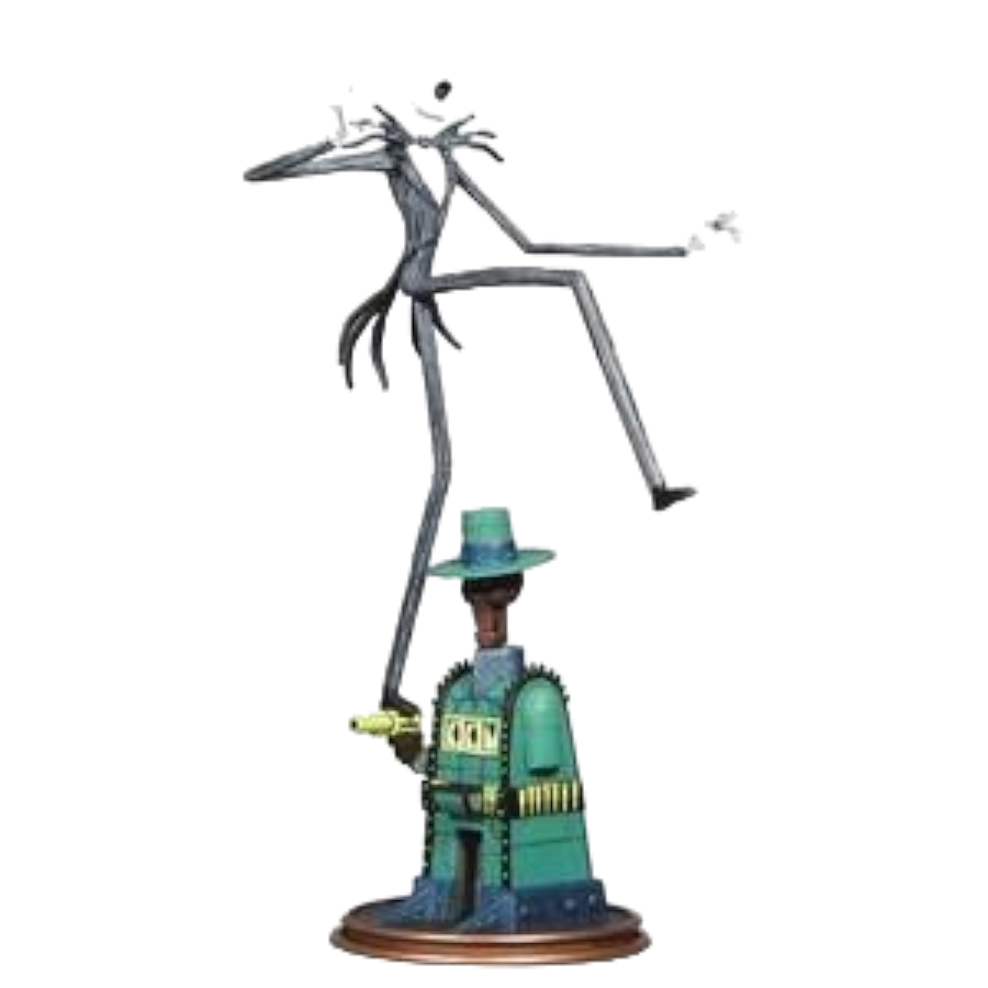 The Nightmare Before Christmas - Oogie's Lair Jack Gallery PVC Statue