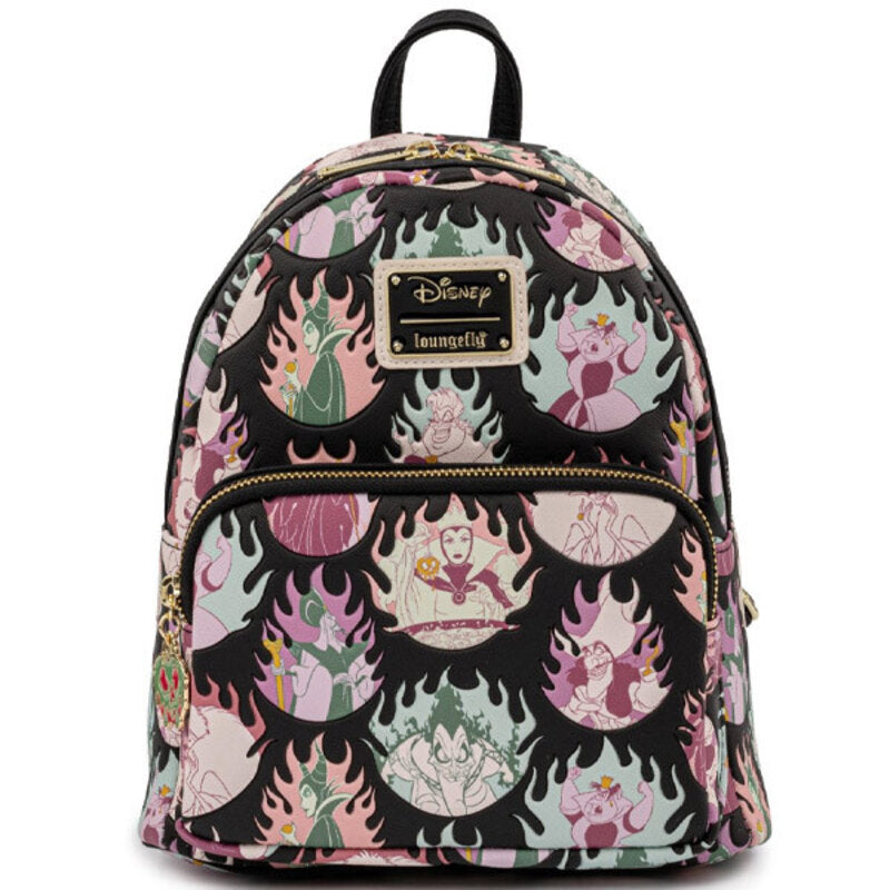 Disney - Villains Pastel Flames Mini Backpack