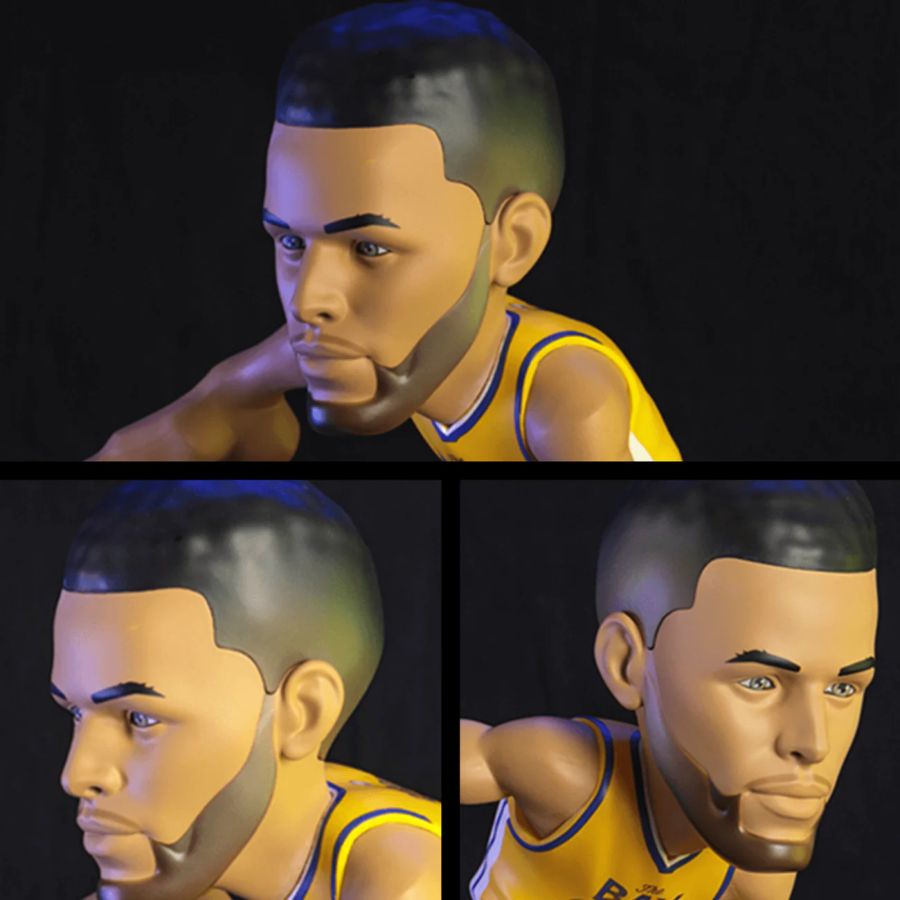 NBA - Steph Curry (Warriors) 12" Vinyl Figure
