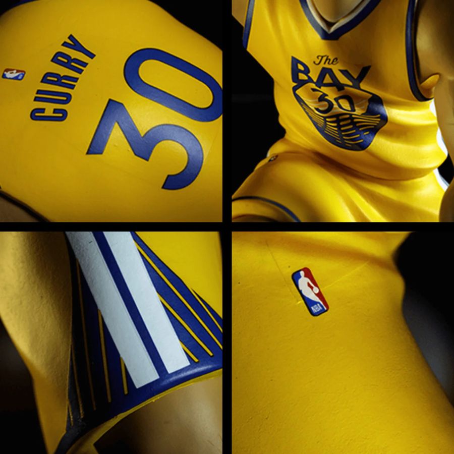 NBA - Steph Curry (Warriors) 12" Vinyl Figure