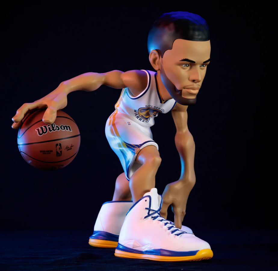 NBA - Steph Curry (Warriors - White Uniform) Limited Edition 12" Vinyl Figure