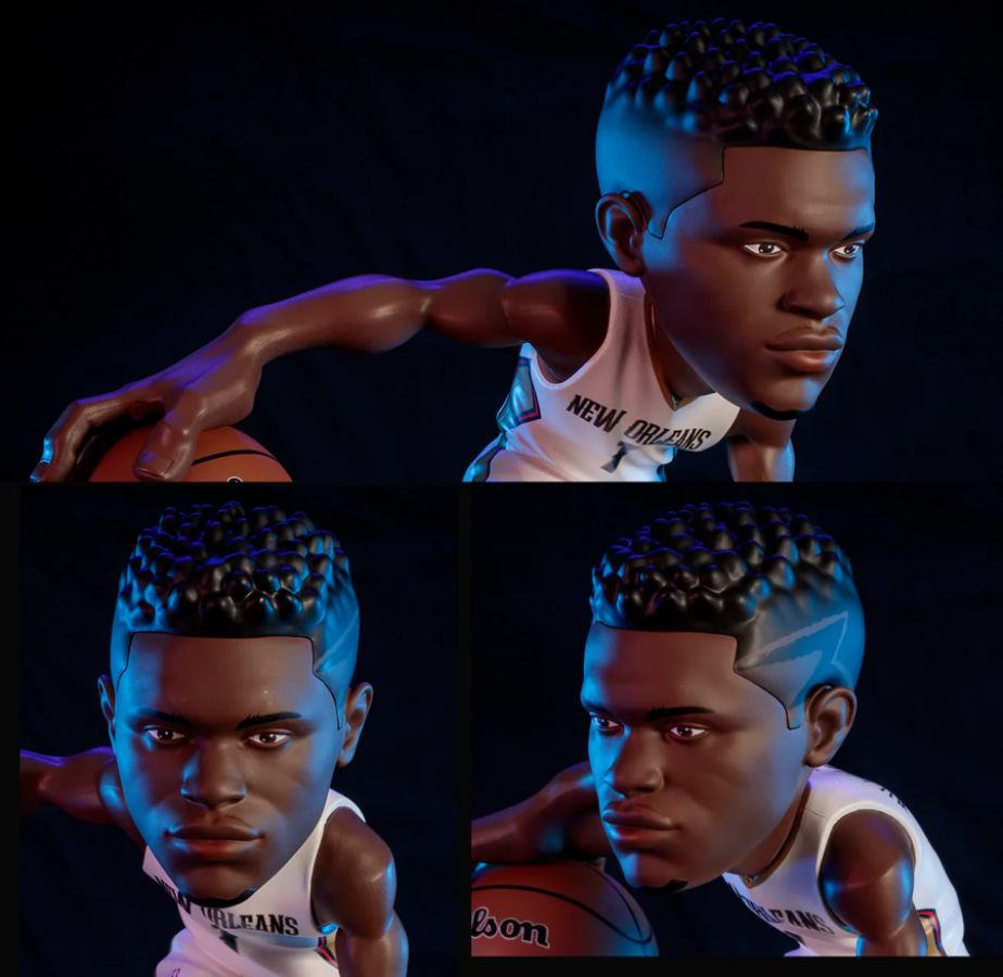 NBA - Zion Williamson (Pelicans - White Uniform) Limited Edition 12" Vinyl Figure