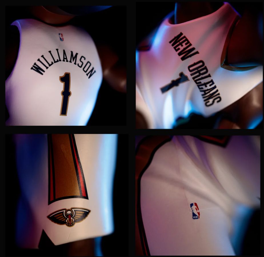 NBA - Zion Williamson (Pelicans - White Uniform) Limited Edition 12" Vinyl Figure