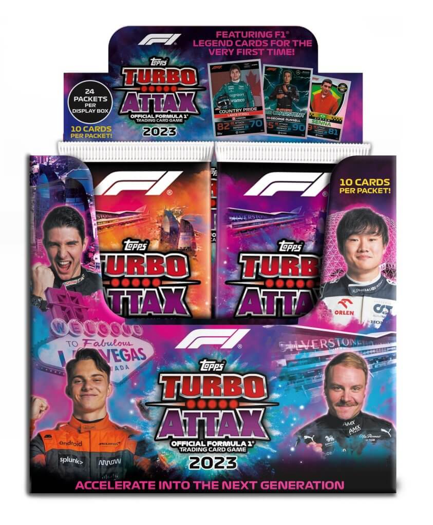 TURBO ATTAX Formula 1 2023 Trading Cards