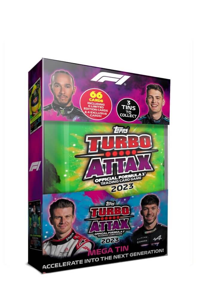 TURBO ATTAX Formula 1 2023 Mega Tin