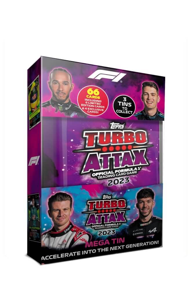 TURBO ATTAX Formula 1 2023 Mega Tin