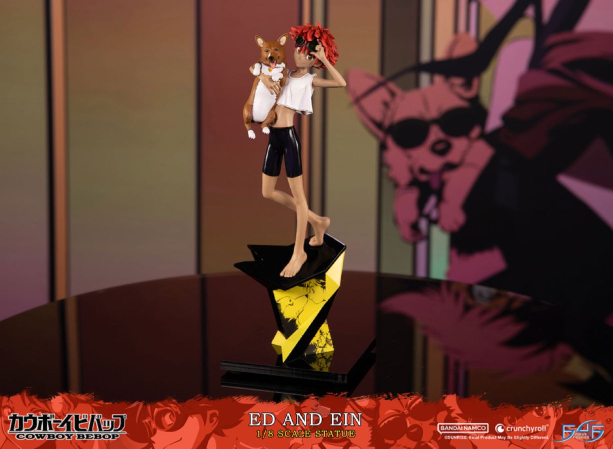 Cowboy Bebop - Ed & Ein 1:8 Scale Statue