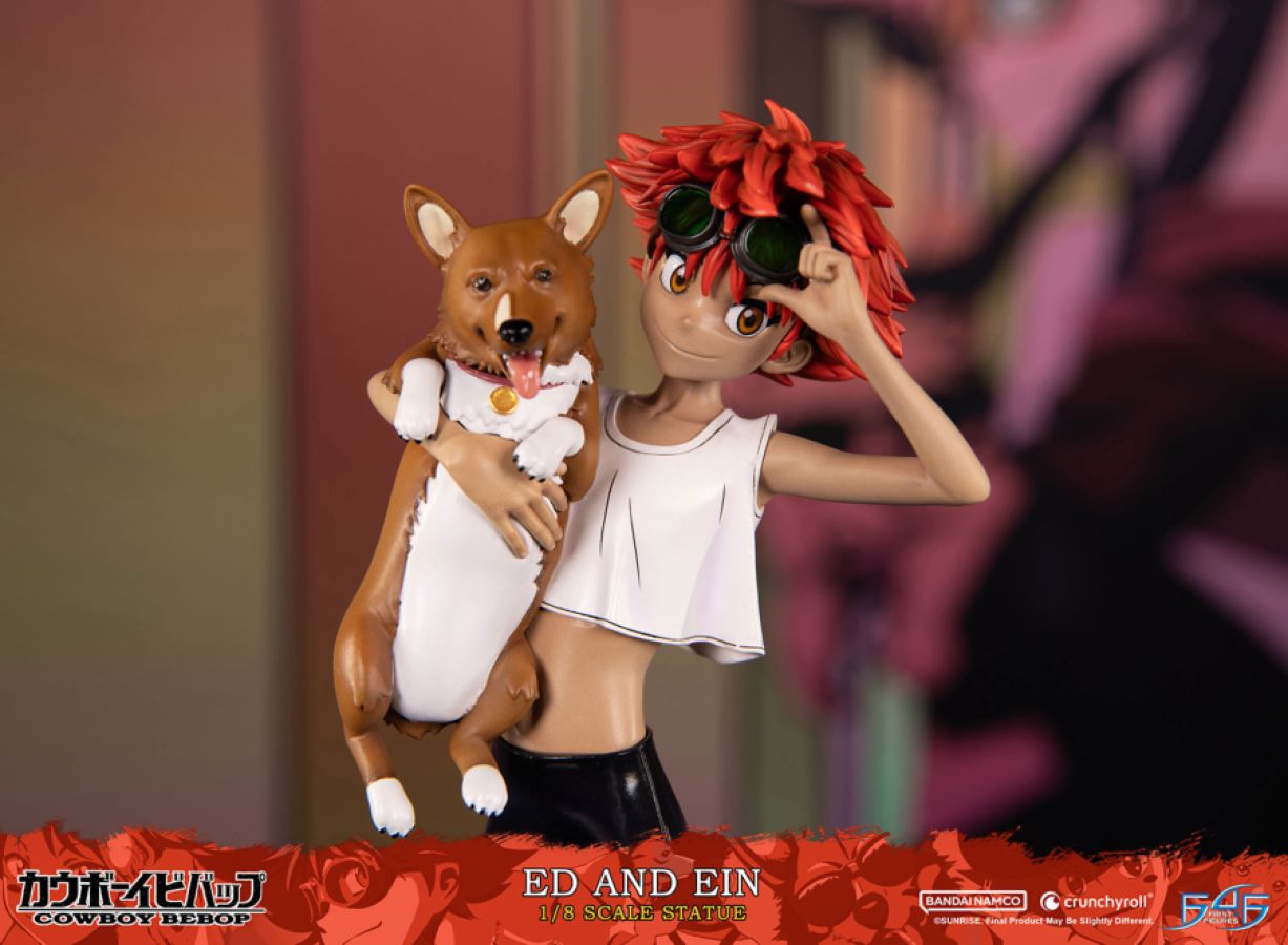 Cowboy Bebop - Ed & Ein 1:8 Scale Statue