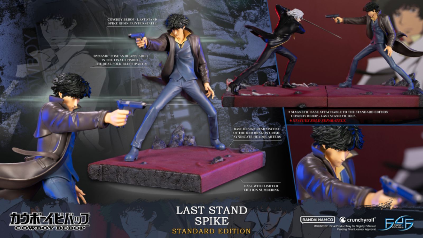 Cowboy Bebop - Last Stand Spike Statue