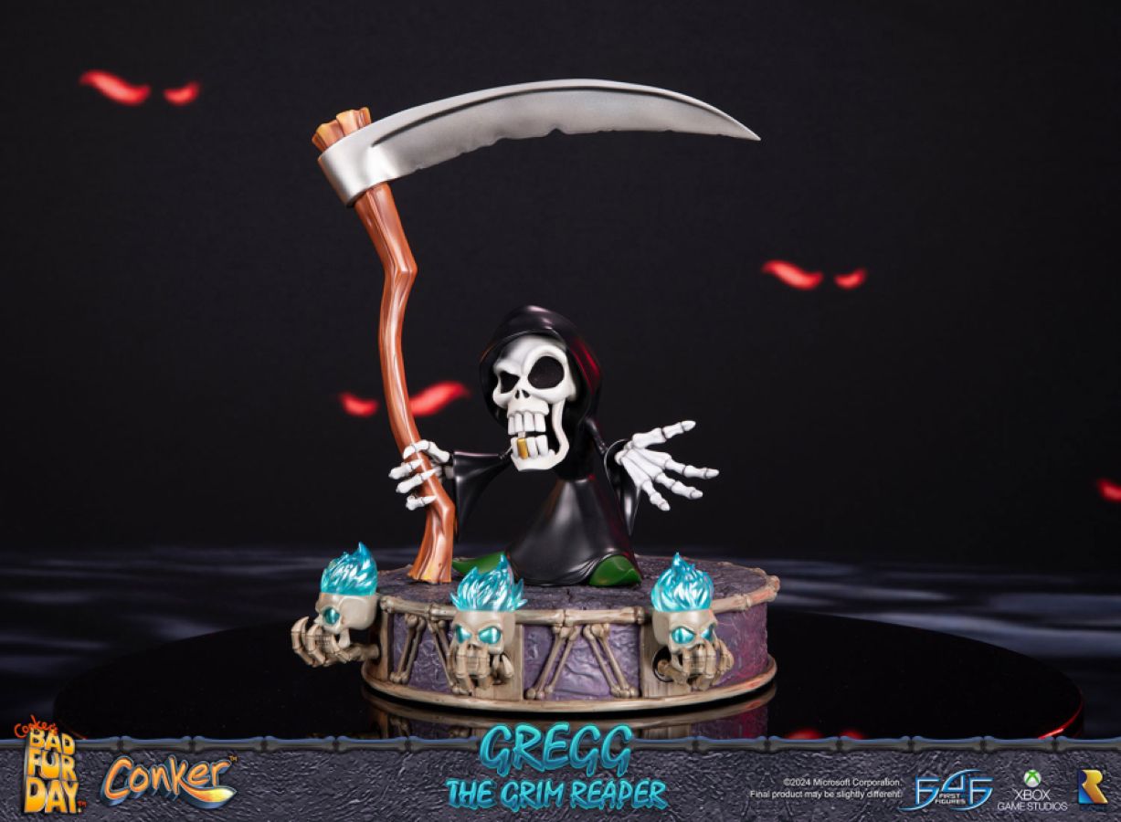 Conker's Bad Fur Day - Gregg The Grim Reaper Statue