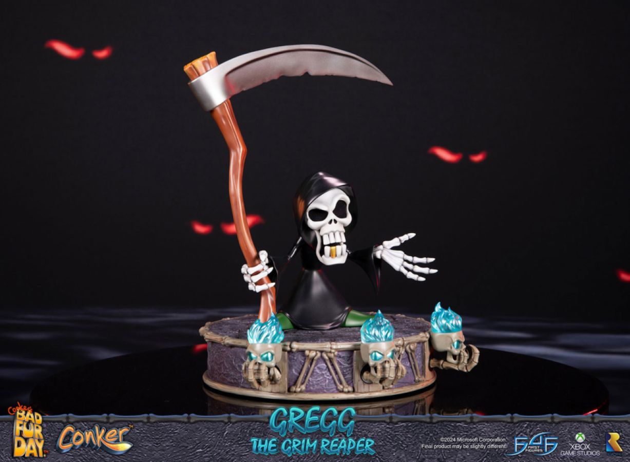 Conker's Bad Fur Day - Gregg The Grim Reaper Statue