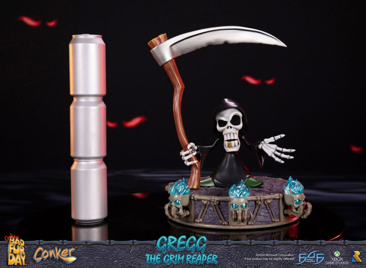 Conker's Bad Fur Day - Gregg The Grim Reaper Statue