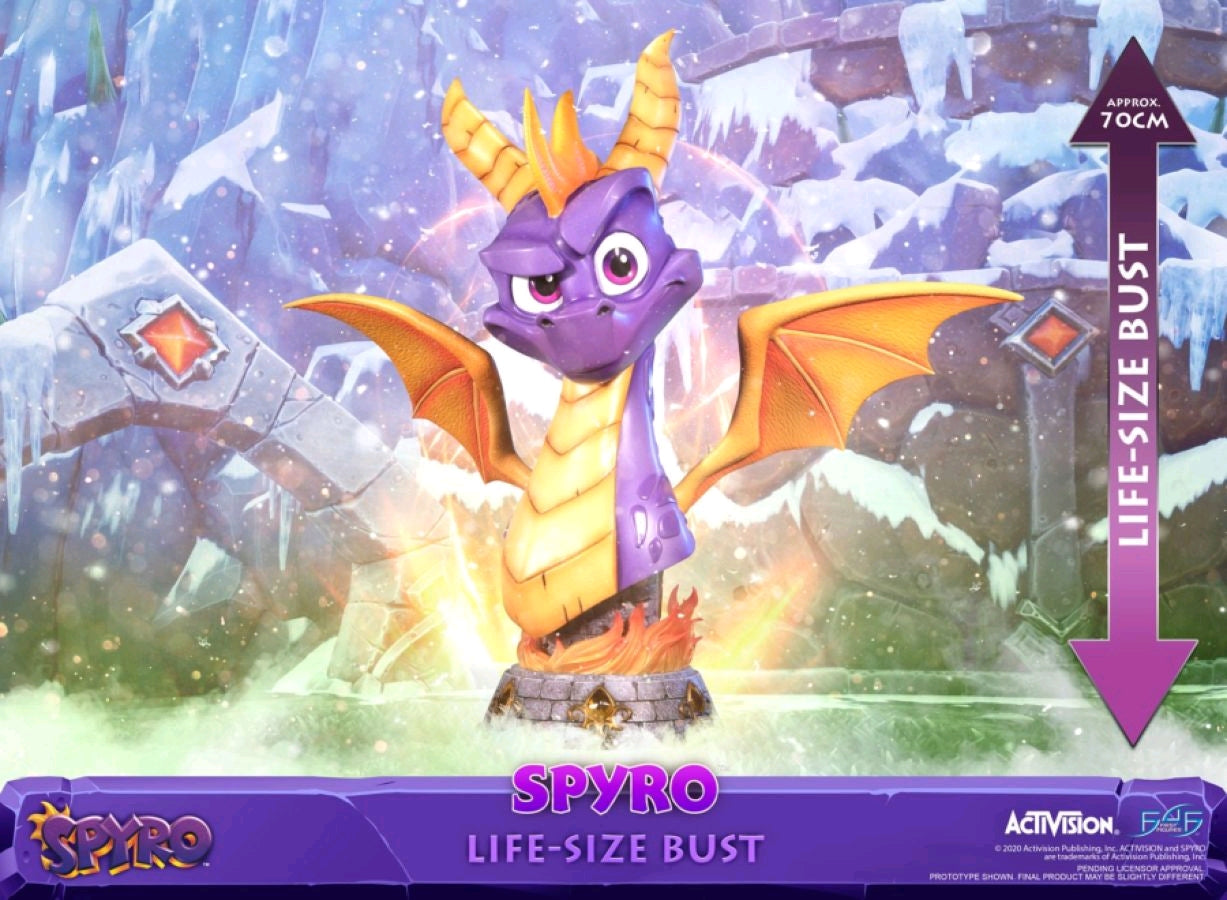 Spyro the Dragon - Spyro Life-Size Bust