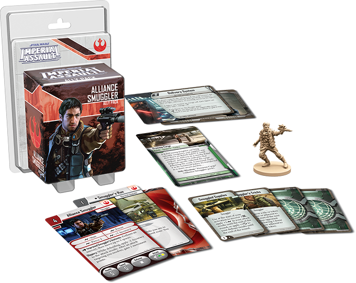 Star Wars - Imperial Assault Alliance Smuggler Ally Pack - Ozzie Collectables