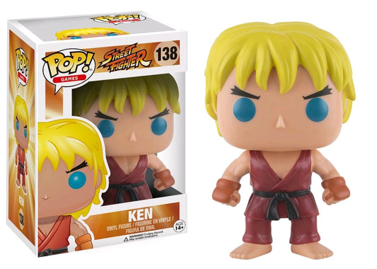 Street Fighter - Ken Pop! Vinyl - Ozzie Collectables