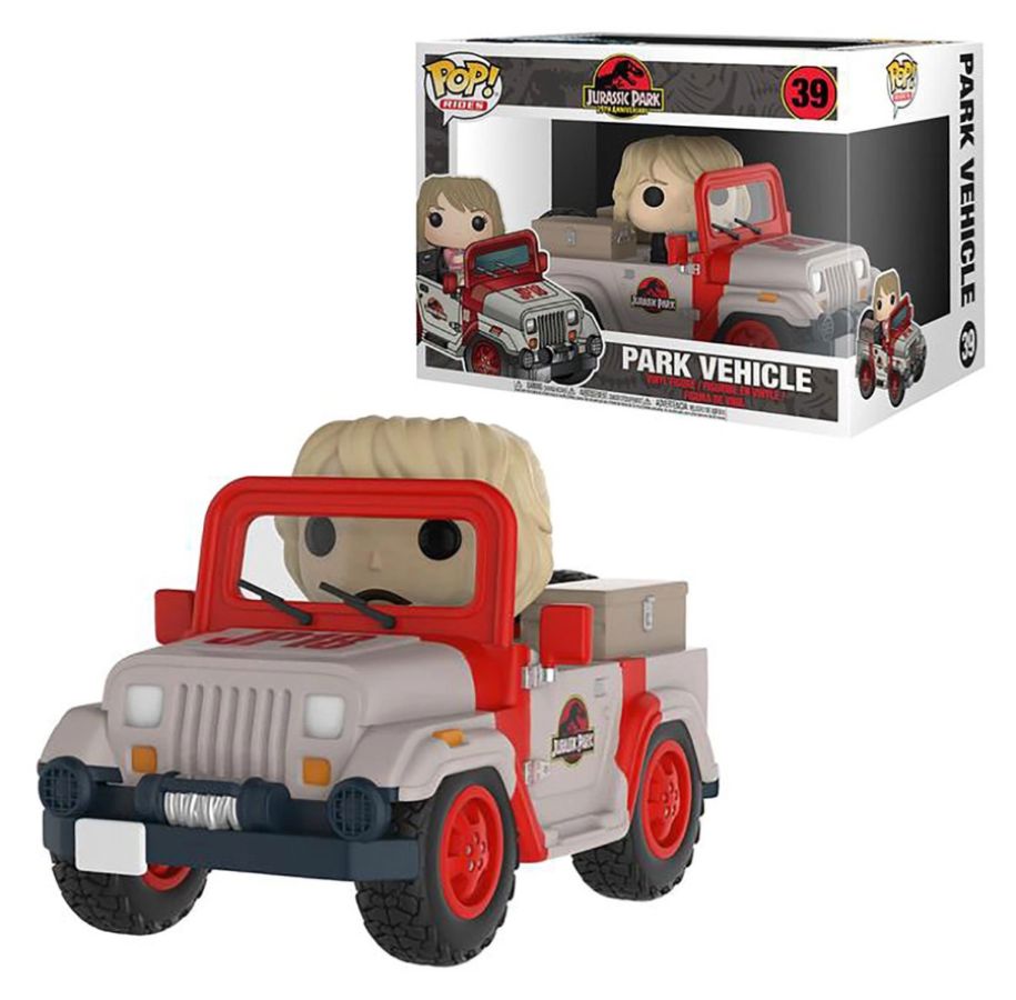 Jurassic Park - Park Vehilcle with Ellie Pop! Ride