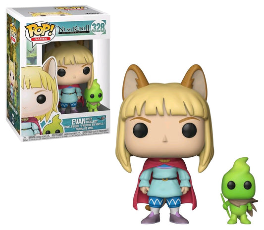 Ni No Kuni 2: Revenant Kingdom - Evan with Higgledy Pop! Vinyl - Ozzie Collectables