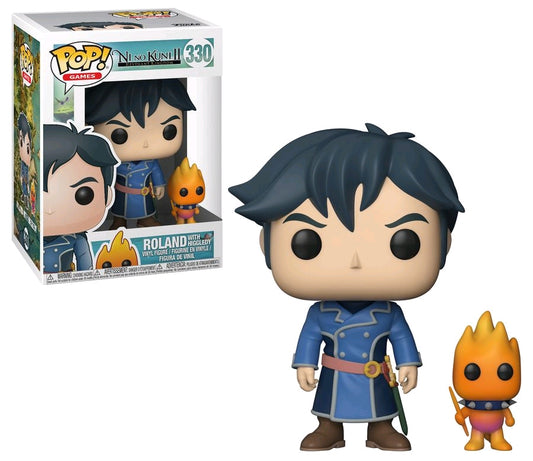 Ni No Kuni 2: Revenant Kingdom - Roland with Higgledy Pop! Vinyl - Ozzie Collectables