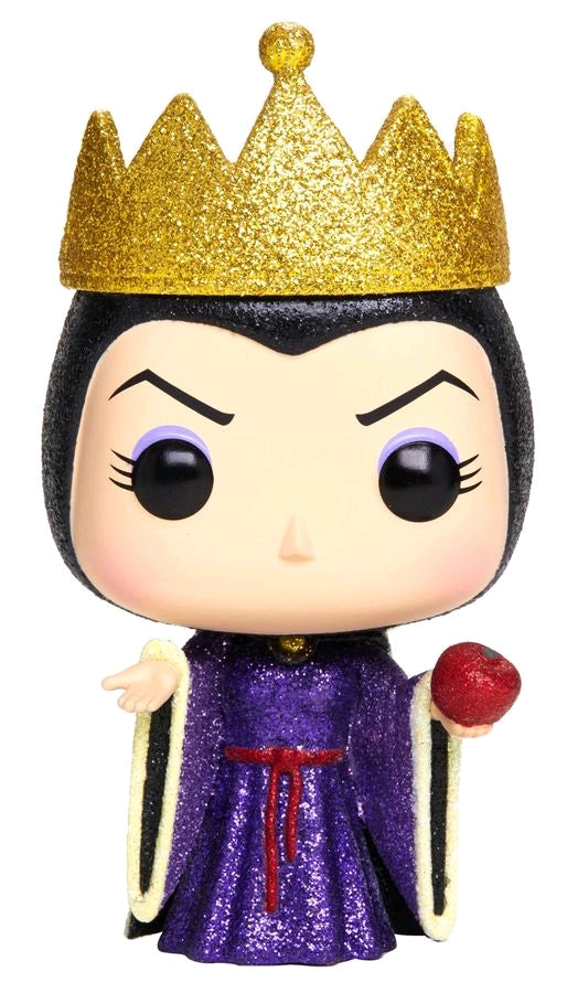 Snow White and the Seven Dwarfs - Evil Queen Diamond Glitter US Exclusive Pop! Vinyl - Ozzie Collectables