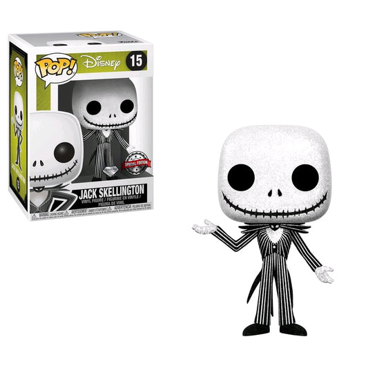 The Nightmare Before Christmas - Jack Skellington Diamond Glitter Pop! Vinyl - Ozzie Collectables