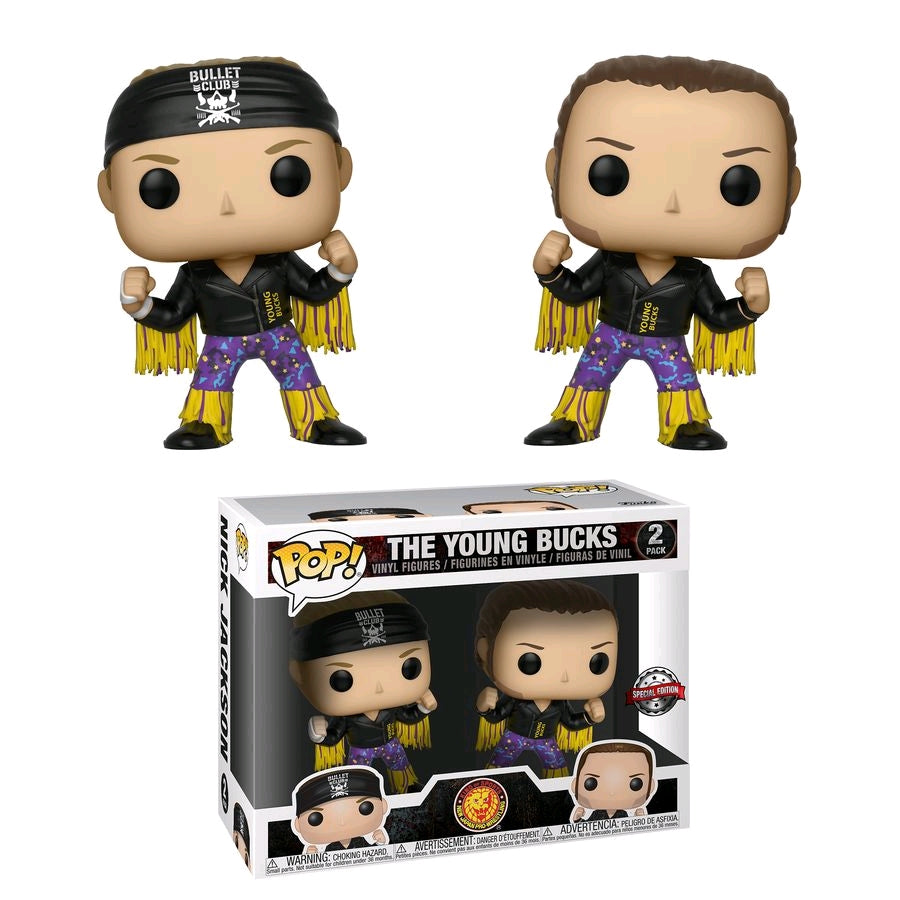 Bullet Club - Young Bucks US Exclusive Pop! Vinyl 2-pack - Ozzie Collectables