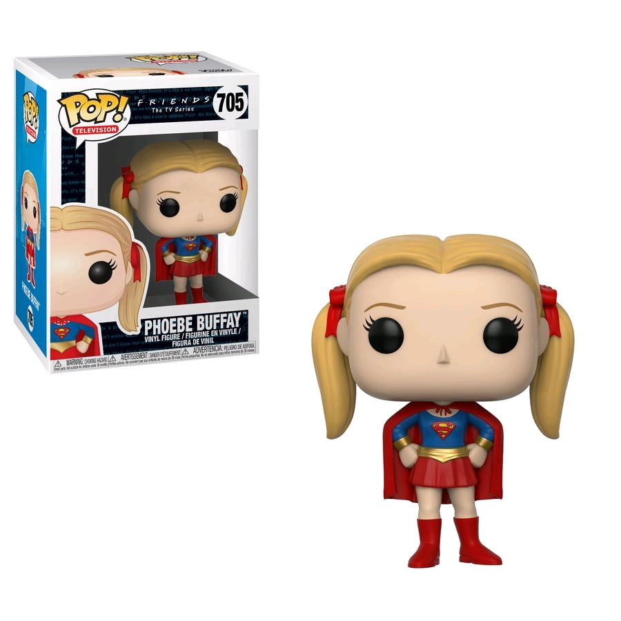 Friends - Phoebe Buffay as Supergirl Pop! Vinyl - Ozzie Collectables