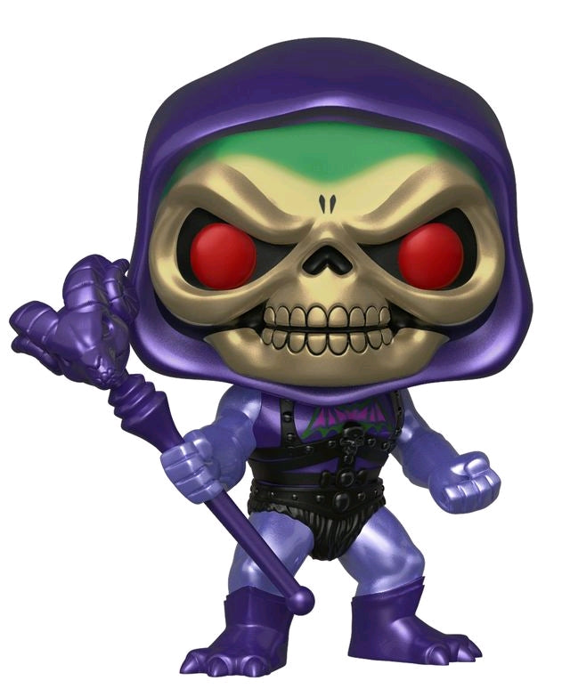 Masters of the Universe - Skeletor Battle Armor Metallic US Exclusive Pop! Vinyl - Ozzie Collectables
