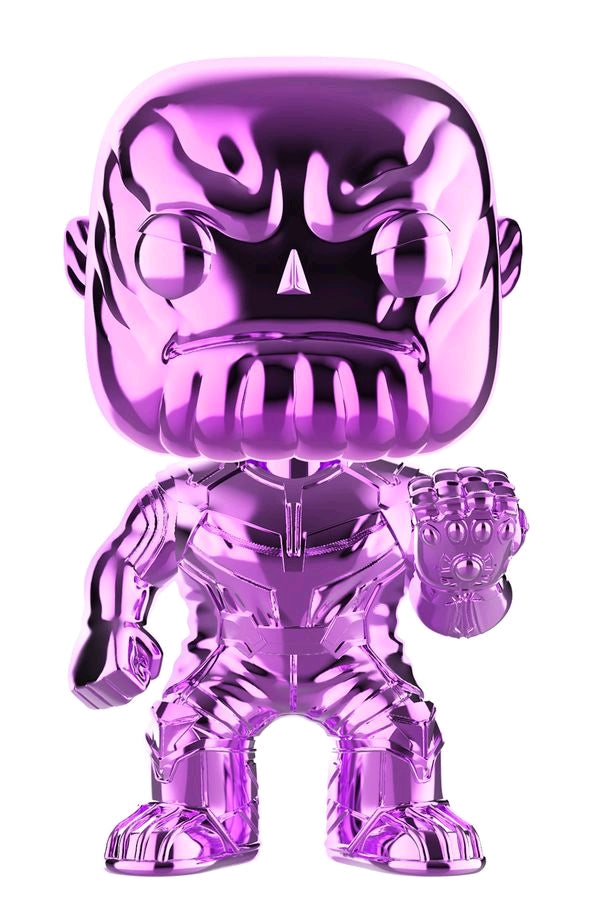 Avengers 3: Infinity War - Thanos Purple Chrome US Exclusive Pop! Vinyl - Ozzie Collectables