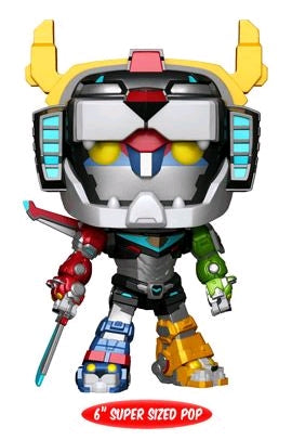 Voltron - Voltron Metallic 6" US Exclusive Pop! Vinyl - Ozzie Collectables