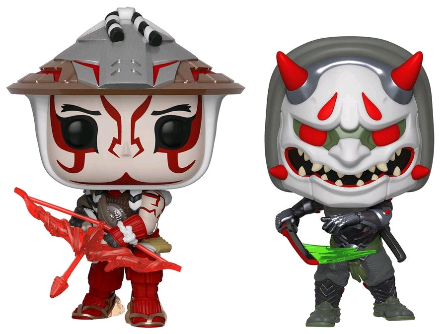 Overwatch - Hanzo & Genji E3 US Exclusive Pop! Vinyl 2-pack - Ozzie Collectables