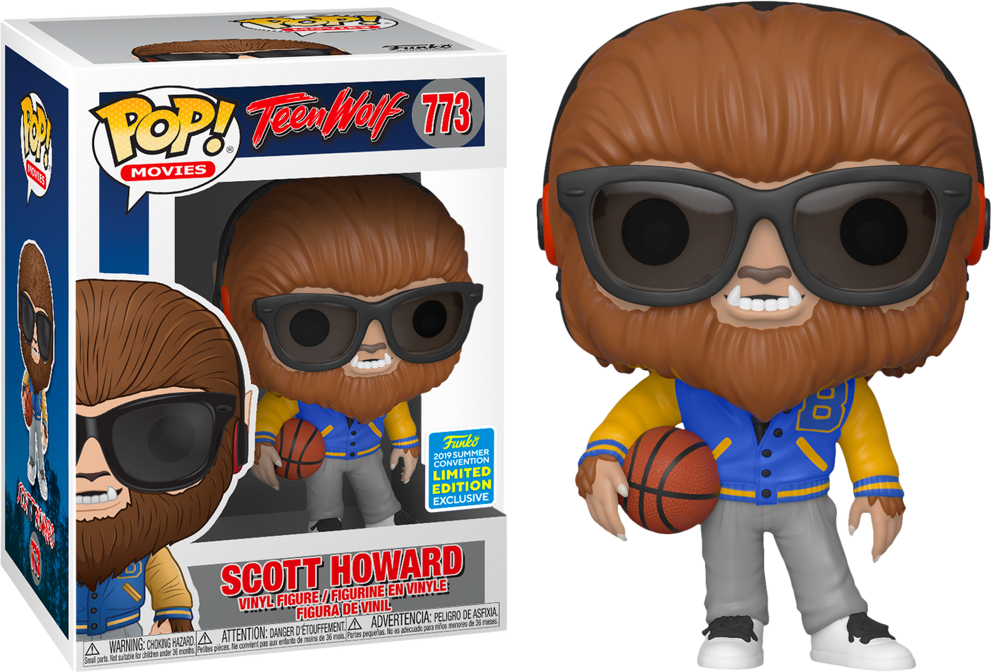 Teen Wolf (1985) - Scott Howard 2019 SDCC US Exclusive Pop! Vinyl #773