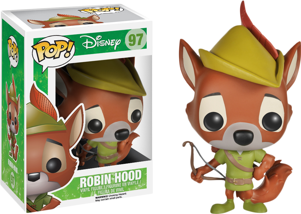Robin Hood - Disney Pop! Vinyl Figure - Ozzie Collectables
