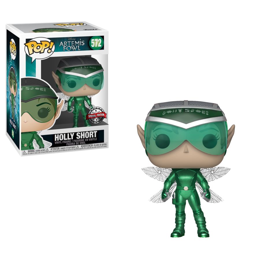 Artemis Fowl - Holly Short Metallic US Exclusive Pop! Vinyl - Ozzie Collectables