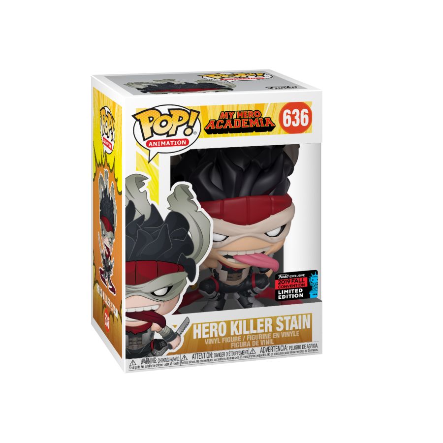 My Hero Academia - Hero Killer Stain NYCC 2019 US Exclusive Pop! Vinyl