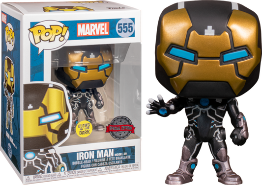 Iron Man - Mark XXXIX Glow Marvel 80th Anniversary US Exclusive Pop! Vinyl