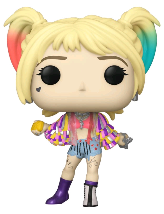 Birds of Prey - Harley Quinn Caution Tape Jacket Pop! Vinyl - Ozzie Collectables