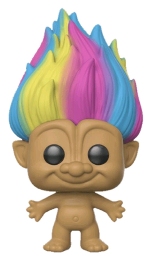 Trolls - Rainbow Troll with Hair Pop! Vinyl - Ozzie Collectables
