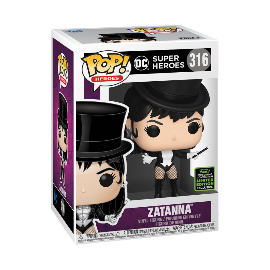 DC Comics - Zatanna ECCC 2020 Exclusive Pop! Vinyl - Ozzie Collectables