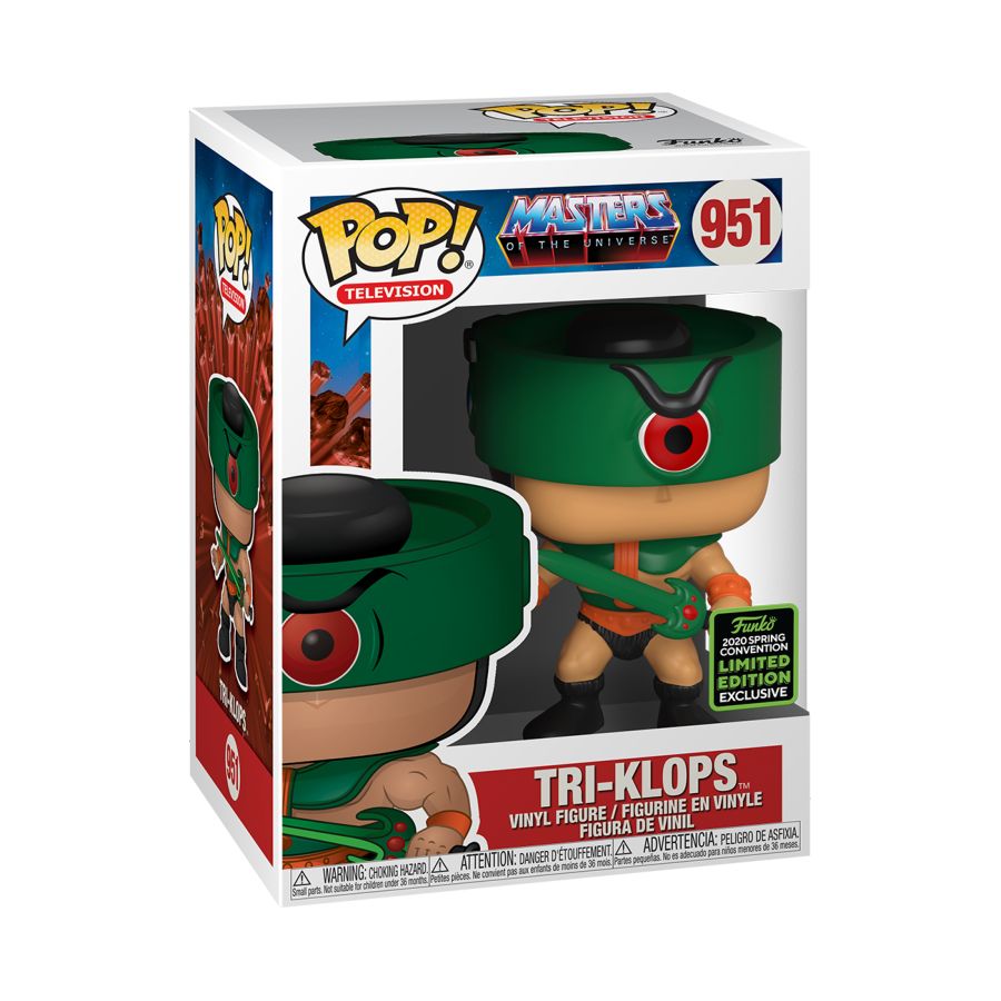 Masters of the Universe - Tri-Klops ECCC 2020 Exclusive Pop! Vinyl - Ozzie Collectables