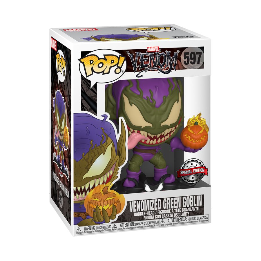 Venom - Venomized Green Goblin US Exclusive Pop! Vinyl - Ozzie Collectables