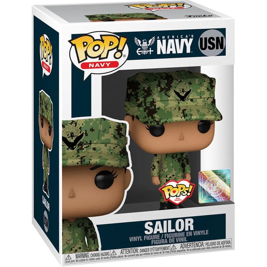 US Military: Navy - Female Hispanic Pop! Vinyl